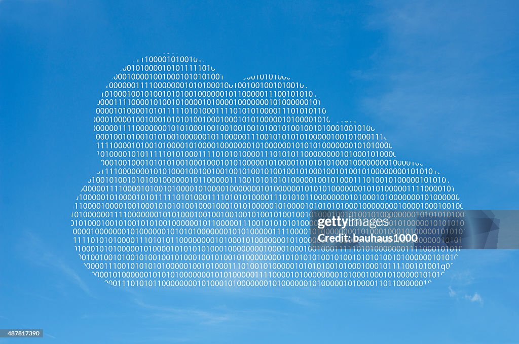 Cloud Writing Code The Cloud In Code High-Res Vector Graphic - Getty Images