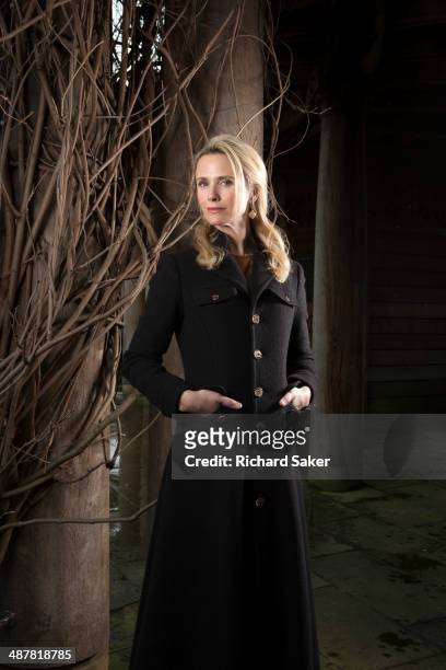 Documentary filmmaker and actor Jennifer Siebel Newsom is photographed for the Guardian on February 18, 2014 in London, England.