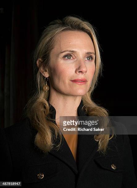 Documentary filmmaker and actor Jennifer Siebel Newsom is photographed for the Guardian on February 18, 2014 in London, England.
