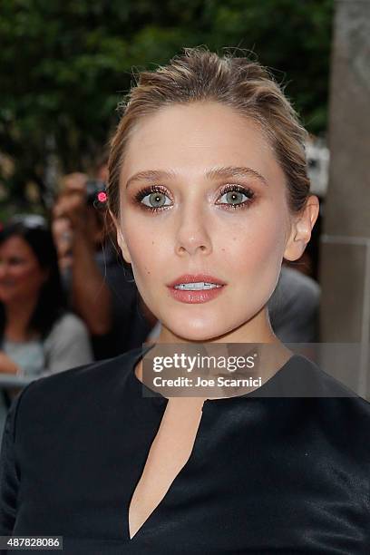 Elizabeth Olsen attends the 2015 Toronto International Film Festival - "I Saw The Light" Premiere at Ryerson Theatre on September 11, 2015 in...