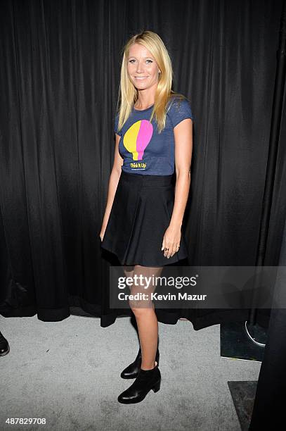 Actress Gwyneth Paltrow attends the Think It Up education initiative telecast for teachers and students, hosted by Entertainment Industry Foundation...