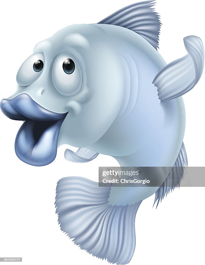 Chartoon Fish Cartoon Fish High-Res Vector Graphic - Getty Images