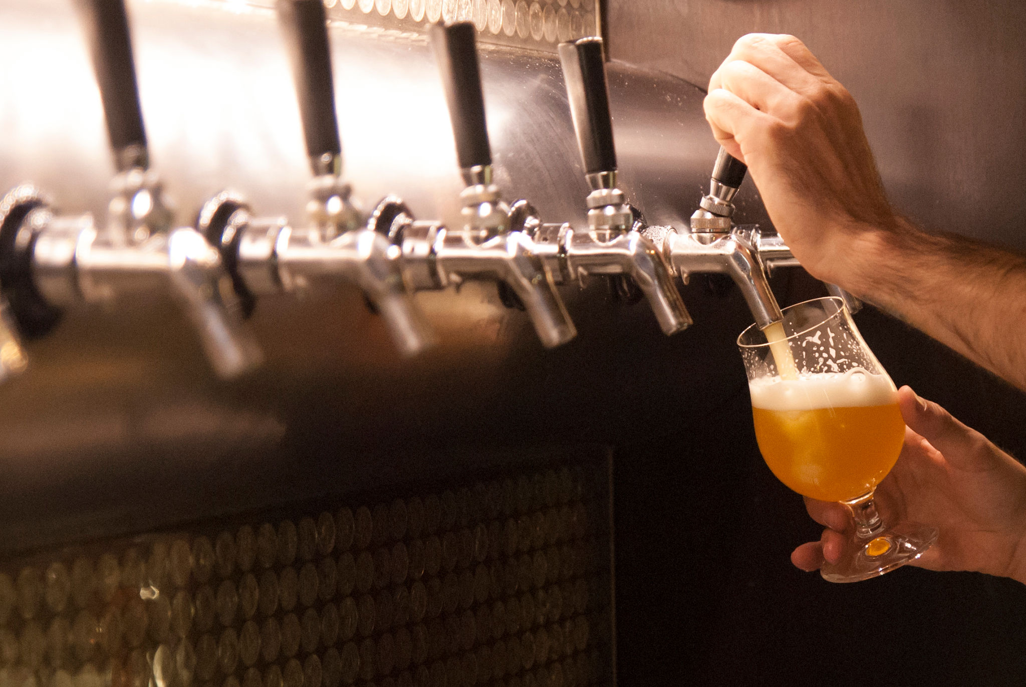 craft beer tap
