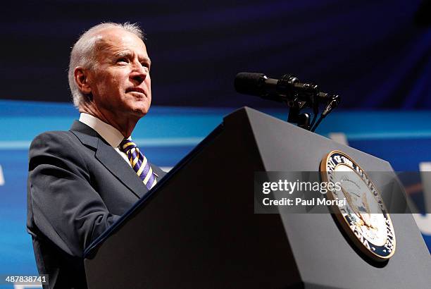 Vice President Joseph Biden discusses international intellectual property protections at the 2nd Annual Creativity Conference presented by the Motion...