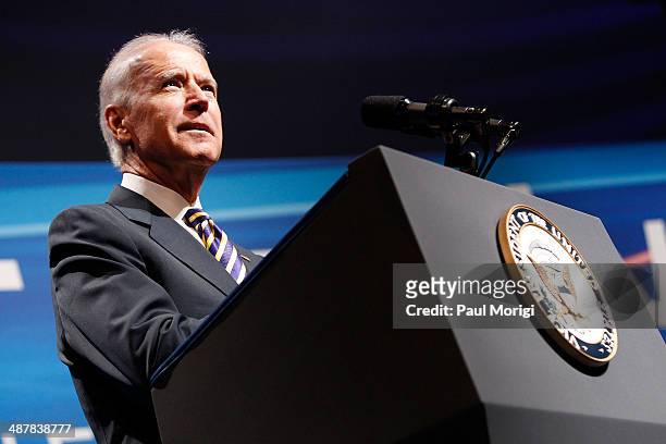 Vice President Joseph Biden discusses international intellectual property protections at the 2nd Annual Creativity Conference presented by the Motion...