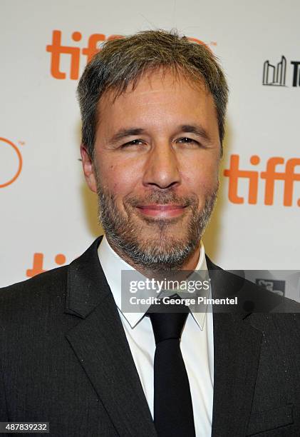 Director Denis Villeneuve attends the "Sicario" premiere during the 2015 Toronto International Film Festival at Princess of Wales Theatre on...