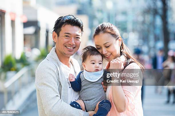 family photography - three people ストックフォトと画像