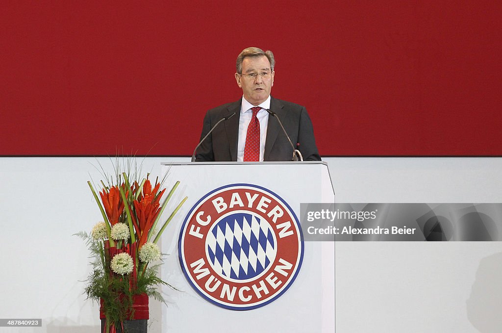 FC Bayern Muenchen eV - Extraordinary Members Meeting