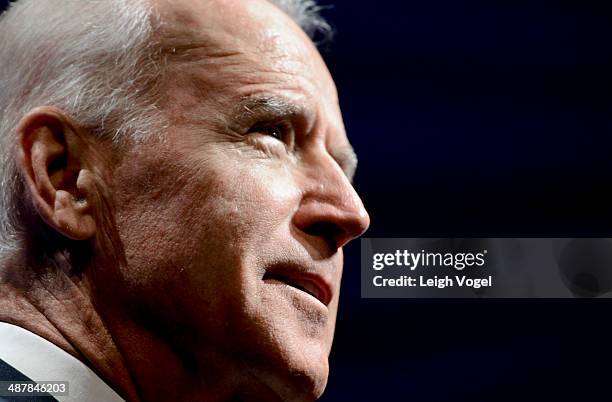 Vice President Joe Biden attends the 2nd Annual Creativity Conference presented by the Motion Picture Association of America at The Newseum on May 2,...