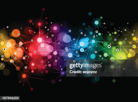 Bright rainbow network Bright rainbow network