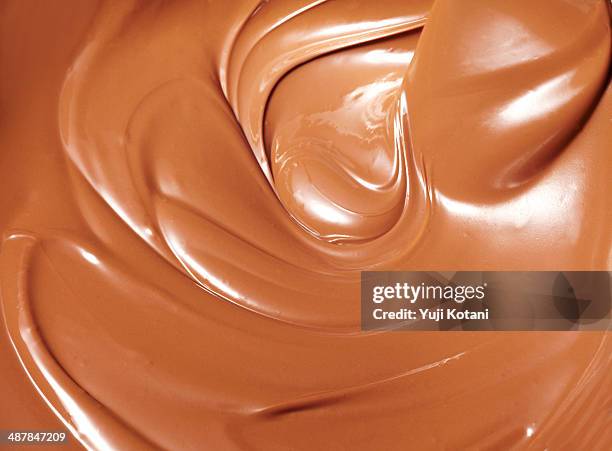 chocolate - chocolade mousse stockfoto's en -beelden