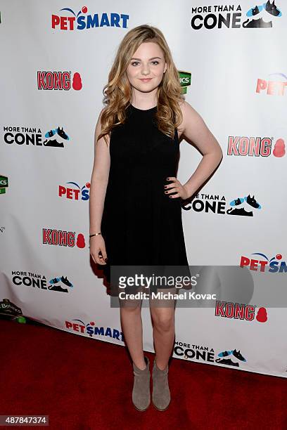 Actress Morgan Lily attends the MTAC 2015 Art Festival at The Autry National Center on September 11, 2015 in Los Angeles, California.