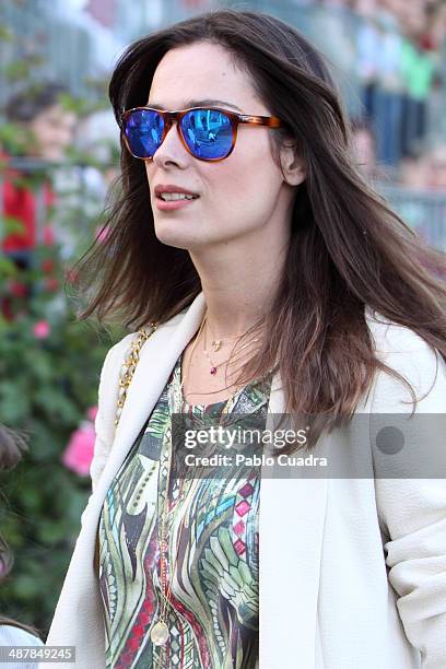 Spanish Actress Mar Saura attends Global Champion Tour on May 2, 2014 in Madrid, Spain.