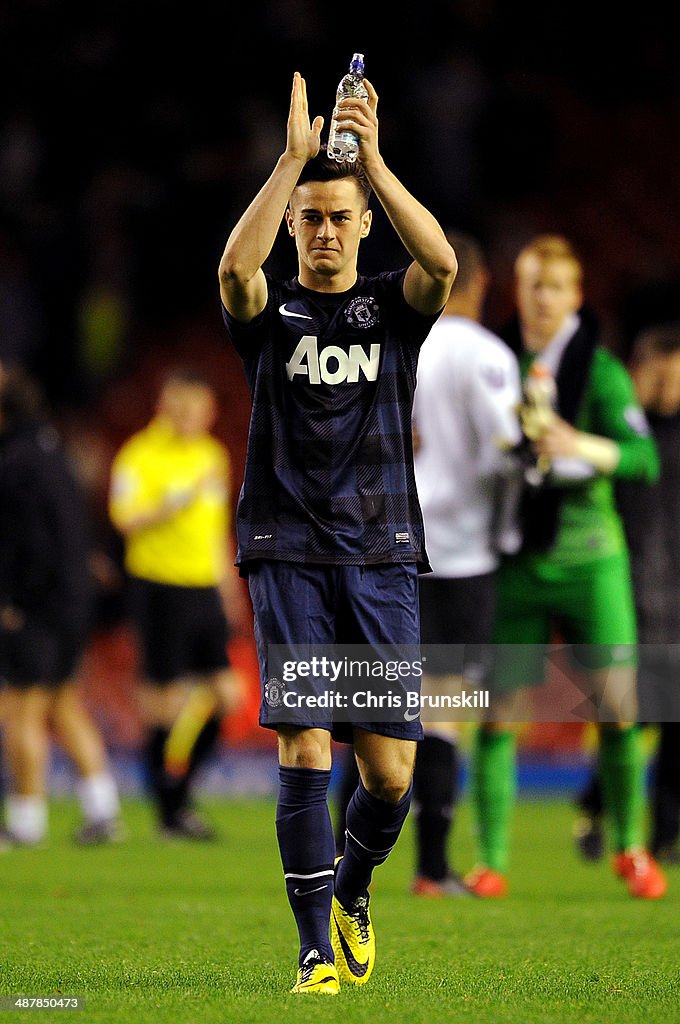 Liverpool v Manchester United - Barclays U21 Premier League Semi Final