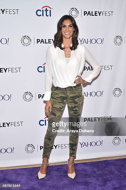 Daniela Ruah attends The Paley Center for Media's PaleyFest 2015 Fall TV preview of "NCIS: Los Angeles" at The Paley Center for Media on September...