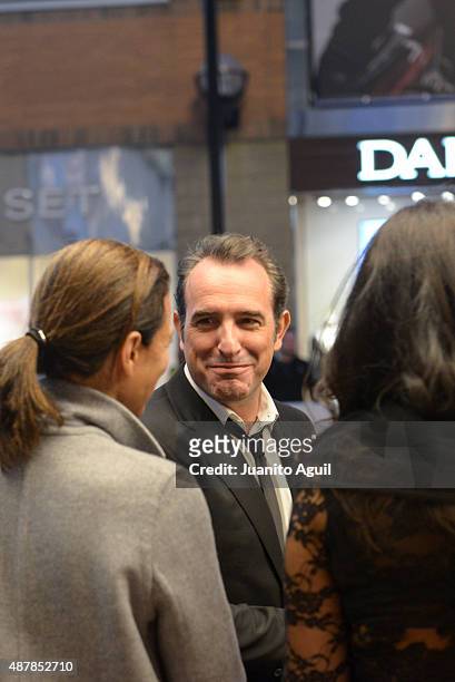 Actor Jean Dujardin attend the premiere of 'Un Plus Une' at the Winter Garden Theatre on September 11, 2015 in Toronto, Canada.