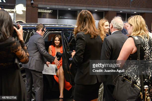 Actress Elsa Zylberstein, attends the premiere of 'Un Plus Une at the Winter Garden Theatre on September 11, 2015 in Toronto, Canada.