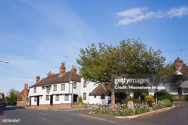 eynsford in kent, england - eynsford stock pictures, royalty-free photos & images