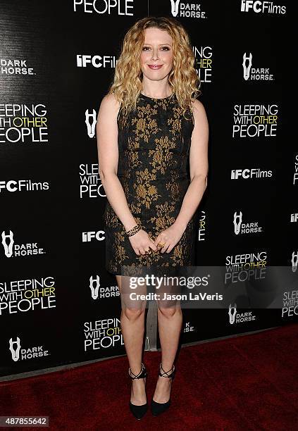 Actress Natasha Lyonne attends the premiere of "Sleeping With Other People" at ArcLight Cinemas on September 9, 2015 in Hollywood, California.