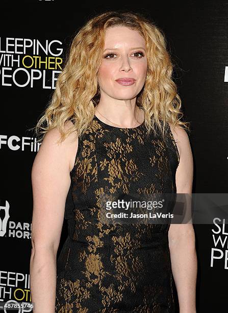 Actress Natasha Lyonne attends the premiere of "Sleeping With Other People" at ArcLight Cinemas on September 9, 2015 in Hollywood, California.
