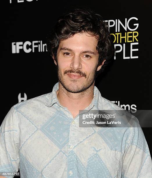 Actor Adam Brody attends the premiere of "Sleeping With Other People" at ArcLight Cinemas on September 9, 2015 in Hollywood, California.