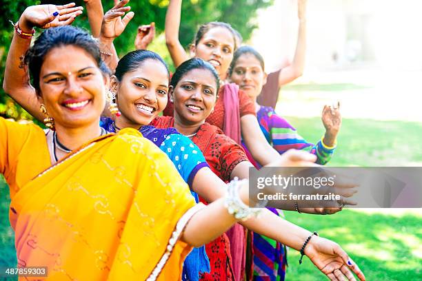 bollywood dance - indian culture stock pictures, royalty-free photos & images