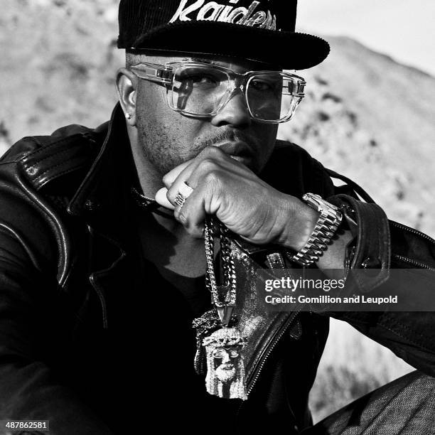 American R&B and pop record producer and singer-songwriter The-Dream for Spec on January 1, 2012 in Los Angeles, California.