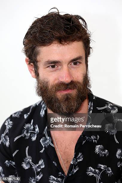 Yannick Renier attends the photocall of "Ainsi Soient Ils?" as part of the 17th Festival of TV Fiction of La Rochelle on September 12, 2015 in La...