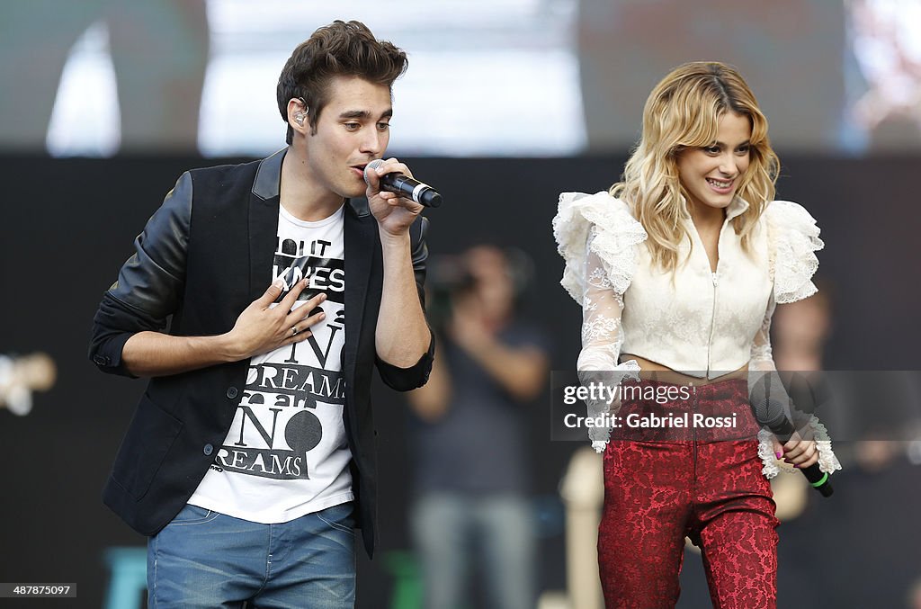 Martina Stoessel Performs in Buenos Aires