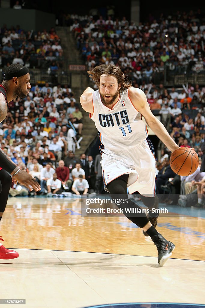 Miami Heat v Charlotte Bobcats - Game One