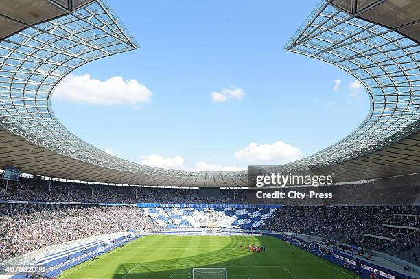 General overview during the Bundesliga match between Hertha BSC and VFB Stuttgart on September 12, 2015 in Berlin, Germany.