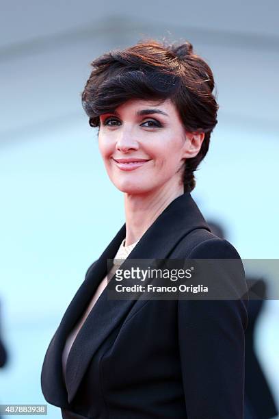Paz Vega attends the closing ceremony and premiere of 'Lao Pao Er' during the 72nd Venice Film Festival on September 12, 2015 in Venice, Italy.