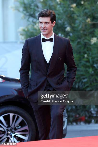 Roberto Bolle attends the closing ceremony and premiere of 'Lao Pao Er' during the 72nd Venice Film Festival on September 12, 2015 in Venice, Italy.