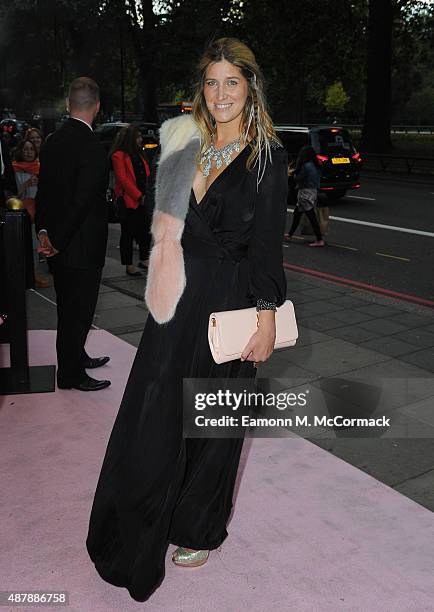 Francesca Hull attends the Boodles Boxing Ball at The Grosvenor House Hotel on September 12, 2015 in London, England.