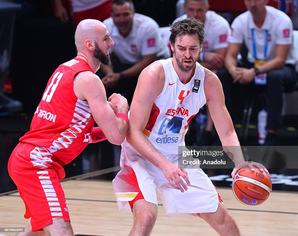 Spain vs Poland: FIBA Eurobasket 2015