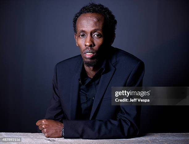 Actor Barkhad Abdi from "Eye In The Sky" poses for a portrait during the 2015 Toronto International Film Festival at the TIFF Bell Lightbox on...