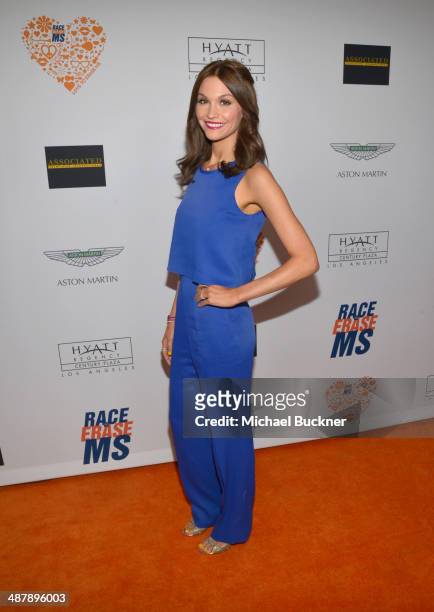 Lisa Stelly attend the 21st annual Race to Erase MS at the Hyatt Regency Century Plaza on May 2, 2014 in Century City, California.