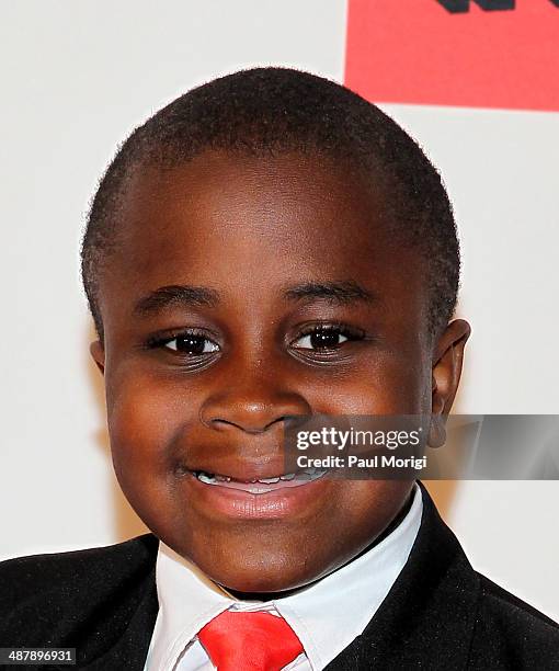 Kid President" Robby Novak walks the red carpet at Google/Netflix White House Correspondent's Weekend Party at United States Institute of Peace on...