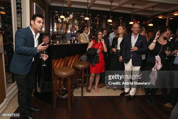 Eric Podwall attends the Dom Perignon and Eric Podwall celebration of the evening before The White House Correspondents' Dinner at Fiola Mare on May...