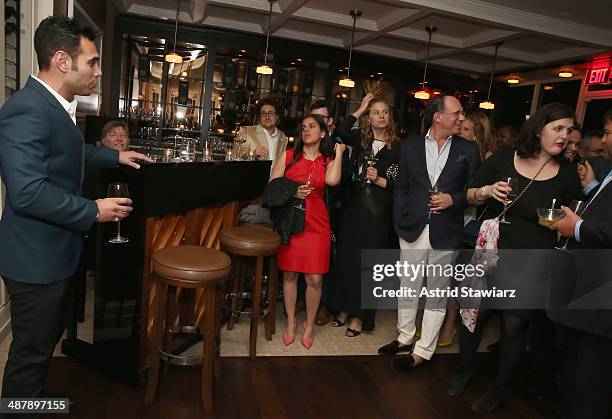 Eric Podwall attends the Dom Perignon and Eric Podwall celebration of the evening before The White House Correspondents' Dinner at Fiola Mare on May...