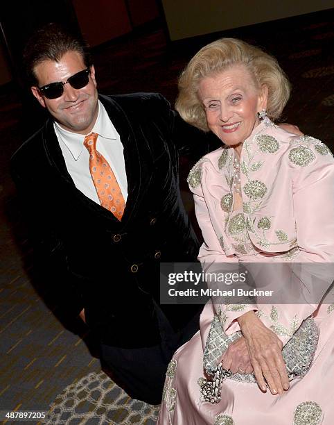 Jason Davis and Barbara Davis attend the 21st annual Race to Erase MS at the Hyatt Regency Century Plaza on May 2, 2014 in Century City, California.