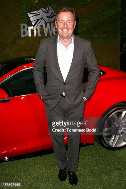 Journalist Piers Morgan attends the Jaguar North America and BritWeek present a Villainous Affair held at The London on May 2, 2014 in West...