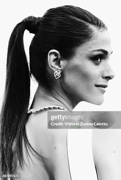 Elisa Sednaoui attends the closing ceremony and premiere of 'Lao Pao Er' during the 72nd Venice Film Festival on September 12, 2015 in Venice, Italy.