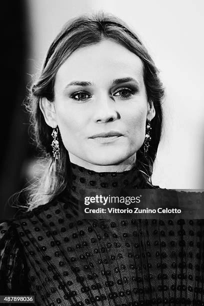 Diane Kruger attends the closing ceremony and premiere of 'Lao Pao Er' during the 72nd Venice Film Festival on September 12, 2015 in Venice, Italy.