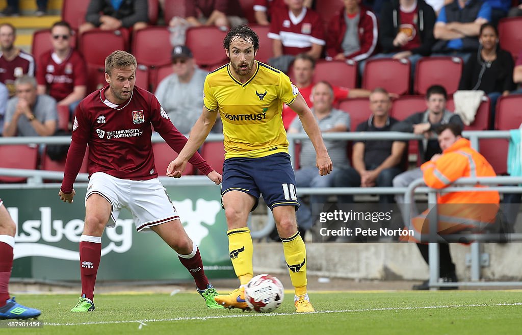 Northampton Town v Oxford United - Sky Bet League Two