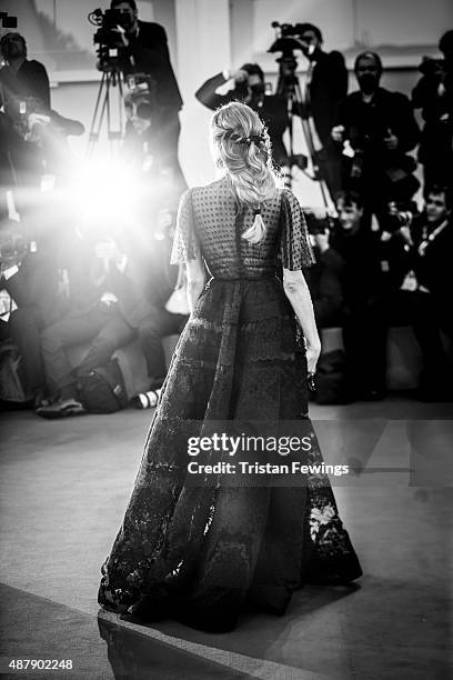 An alternative view of Diana Kruger during the closing ceremony of the 72nd Venice Film Festival on September 12, 2015 in Venice, Italy.