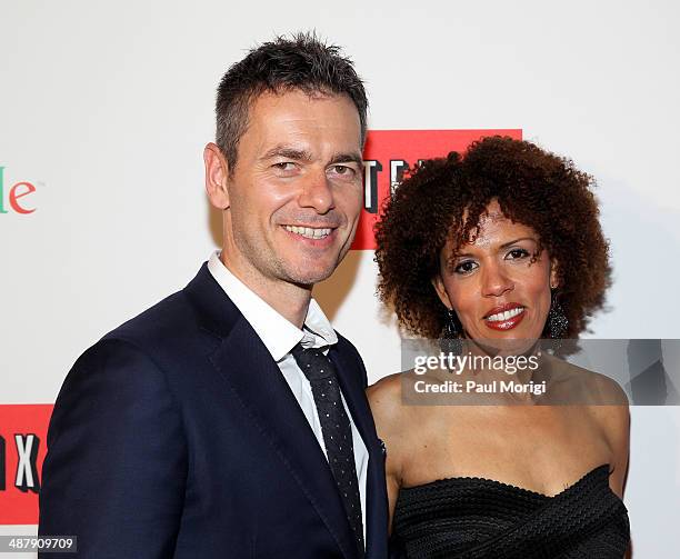 Google Vice President and Global Head of Business Robert Kyncl walks the red carpet at Google/Netflix White House Correspondent's Weekend Party at...