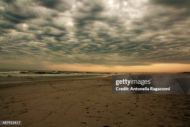 Clouds On The Beach, Foto de stock