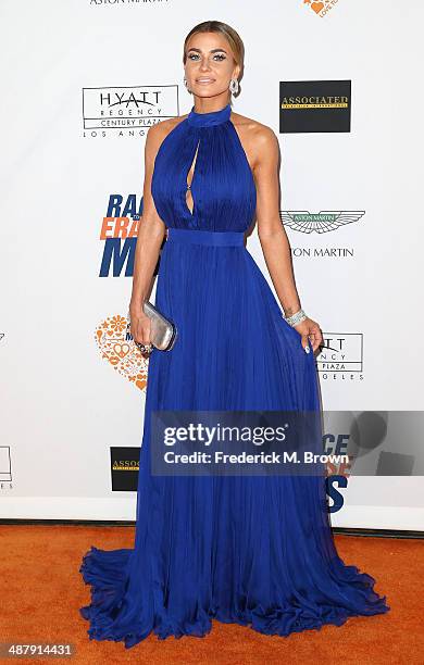 Actress Carmen Electra attends the 21st Annual Race to Erase MS at the Hyatt Regency Century Plaza Hotel on May 2, 2014 in Century City, California.