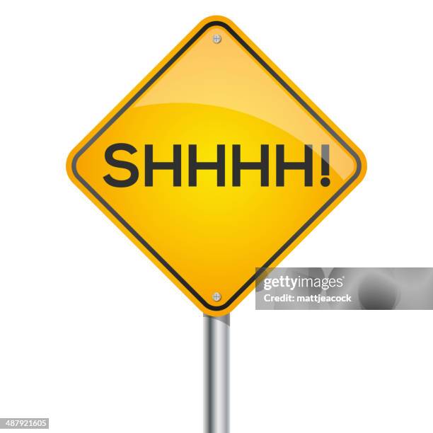 Shhh Label 1,395 Shhh Sign Stock Photos, High-Res Pictures, and Images - Getty Images